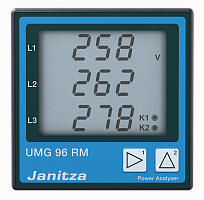 Многофункциональный анализатор мощности UMG 96RM-EL